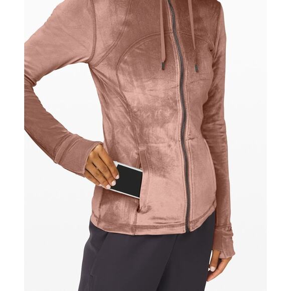 Lululemon Define Hooded Jacket Velvet Spanish Oak 10 Athleisure Activewear - Picture 4 of 15